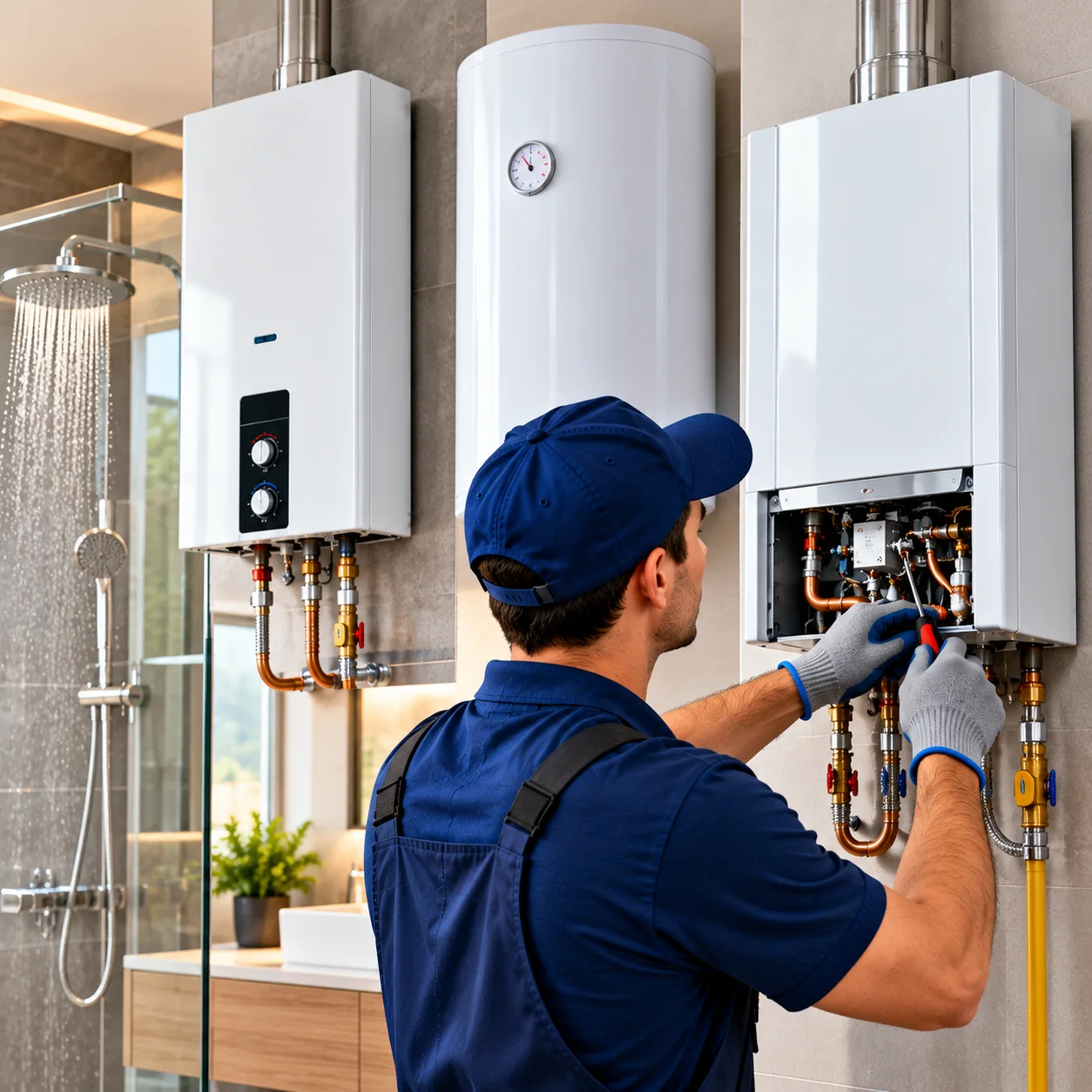 Termas a Gas y Eléctricas