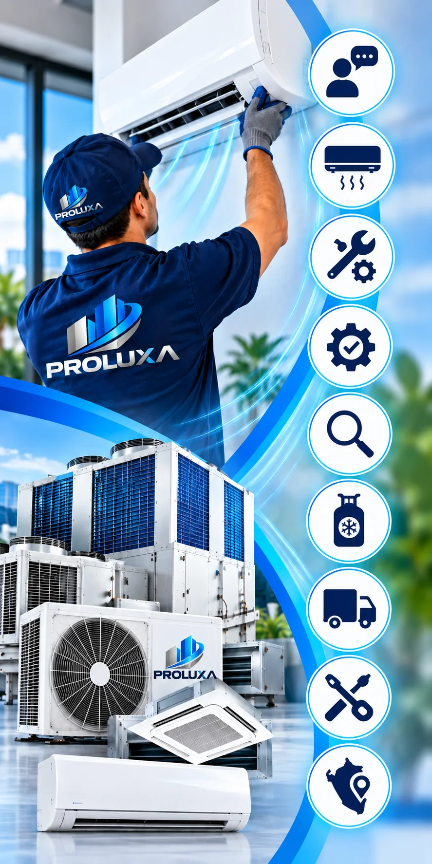 Técnico PROLUXA y aire acondicionado (1)